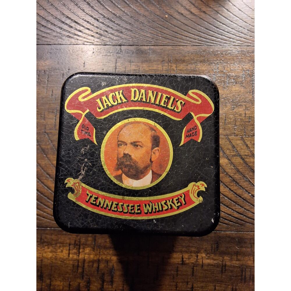 JACK DAN8EL TENNESSE WHISKY OLD NO 7 TIN, VINTAGE